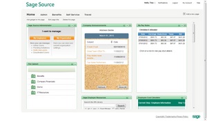 The Sage 300 ERP Payroll module has added over 20 new enhancements, including Sage Source that publishes information to the cloud, enabling employees to sign in, view, and print their payroll history.