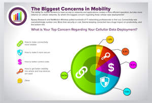 Rysavy Research and NetMotion Wireless polled hundreds of IT networking professionals to find out their biggest concerns in mobility. Connectivity was overwhelmingly number one. More than security or cost.