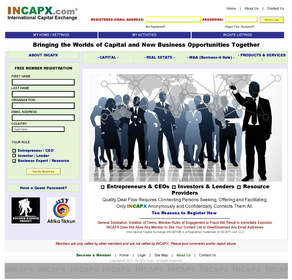 INCAPX.COM Deal Flow Marketplace