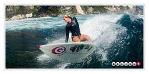 After losing her left arm in a shark attack, professional surfer Bethany Hamilton got back on her board and inspired millions. Proof that anything is possible when you believe.