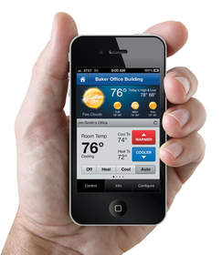 HVAC Contractors and Installers Can Remotely Monitor, Control and Troubleshoot Clients' ColorTouch Thermostats From Mobile Devices