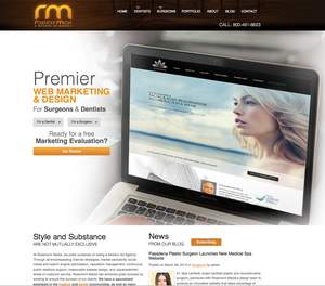 medical website design,rosemont media