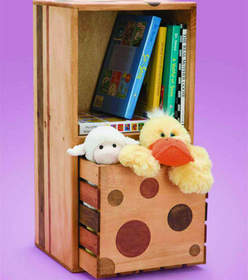 Dotty Crate with Drawer