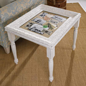 Photo Frame Accent Table