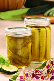 Spicy Pickles & Zesty Bread and Butter Pickles