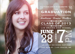New! From www.Photoaffections.com 2013 Graduation Stationery Collection
