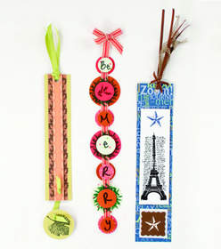 Bookmarks with Personality Photo courtesy of Jo-Ann Craft and Fabric Stores