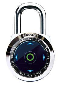The dialSpeed(TM) Digital Combination Padlock allows users to gain access to their belongings with the easy-to-recall, ultra-fast directional interface. Each lock gives users access to multiple set-your-own primary and guest codes and comes pre-programmed with a unique permanent Backup Master Code available at www.masterlockvault.com.