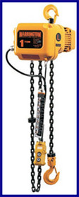 Electric Chain Hoist equipped with Smart Limit technology from Harrington Hoists, Inc.