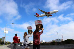 LCA's LAX protest against Air France's monkey business