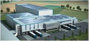 The concept for ATP's  new logistics center in Pressath contains flexible expansion possibilities