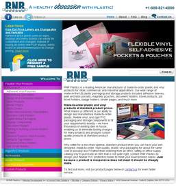 RNR Plastics' Website