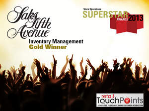 Saks Fifth Avenue Wins Inventory Management Superstar Award