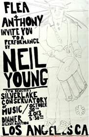 Silverlake Conservatory of Music benefit featuring Neil Young and Red Hot Chili Peppers to take place on October 30th in Silverlake, CA.