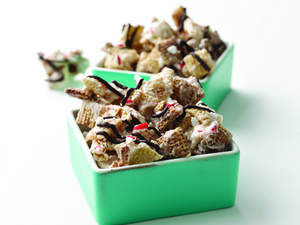 Peppermint and Chocolate Chex Mix