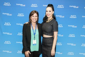 Citi Presents "Katy Perry's: We Can Survive" at the Hollywood Bowl on Oct. 23, 2013 in celebration of her new album PRISM. Katy and Citi's SVP of Entertainment Marketing Jennifer Breithaupt