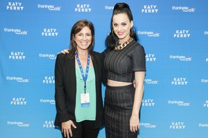 Citi Presents "Katy Perry's: We Can Survive" at the Hollywood Bowl on Oct. 23, 2013 in celebration of her new album PRISM.  Katy and Citi's SVP of Entertainment Marketing Jennifer Breithaupt