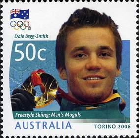 Dale Begg-Smith's Achievements Commemorated on Postage Stamp