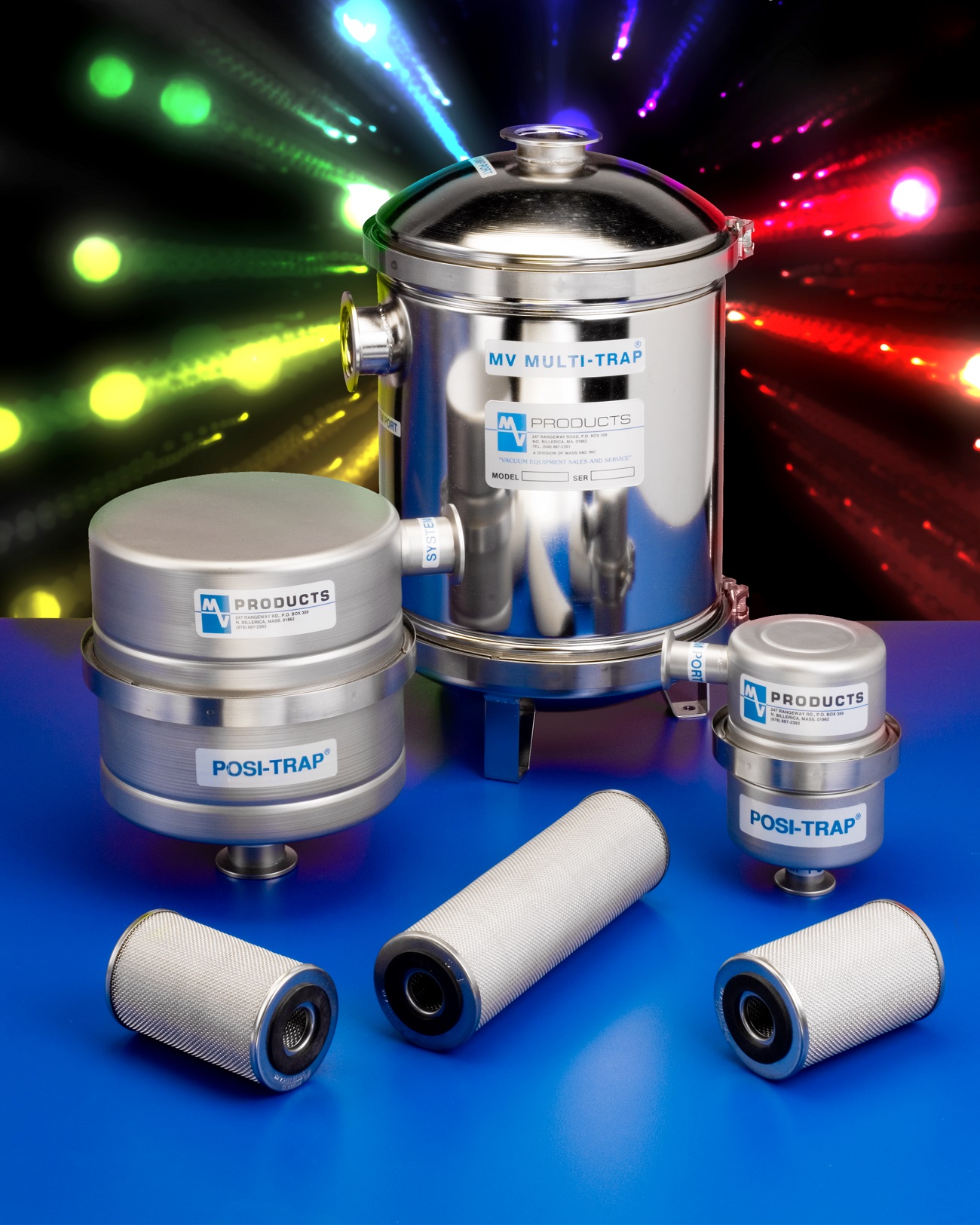 MV Products Vacuum Inlet Traps Protect Vacuum Pumps From VOCs