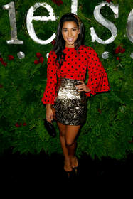 WEST HOLLYWOOD, CA - JANUARY 25:  Actress Hannah Bronfman attends the Nielsen Pre-GRAMMY Party at Mondrian Los Angeles on January 25, 2014 in West Hollywood, California.  (Photo by Joe Scarnici/Getty Images for MAC Presents)