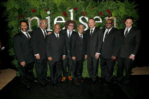 
WEST HOLLYWOOD, CA - JANUARY 25: Members of the Preservation Hall Jazz Band attend the Nielsen Pre-GRAMMY Party at Mondrian Los Angeles on January 25, 2014 in West Hollywood, California. (Photo by Joe Scarnici/Getty Images for MAC Presents)