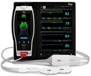 Masimo O3(TM) regional oximetry MOC-9 module for the Root(TM) patient monitoring and connectivity platform.