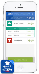 Donation Assistant by TaxACT mobile app
