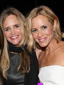 Maria Bello and Clare Munn, Actor and GATEWomen Directors -  Clear Channel Business Talk Radio DFW1190AM Michael Yorba, The Traders Network Show