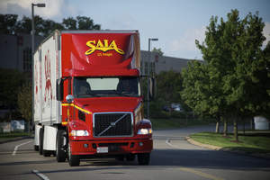 Saia LTL Freight has been named Walmart's "LTL National Carrier of the Year" for 2013.