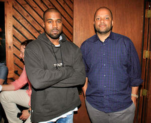 L-R) Kanye West, Jay Brown (Roc Nation)
Credit: Danny Ghitis