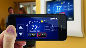 York Affinity Residential Communicating Control, York thermostat, smart thermostat