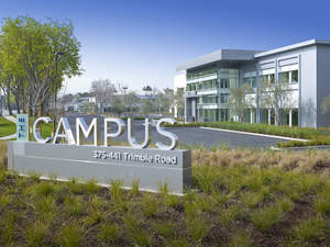 THE Campus is located at 375-441 Trimble Road in San Jose, Calif.