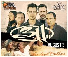 OC Fair Announces Performances by Bad Religion, X, 311 and Wheeland Brothers at the 2014 Toyota Summer Concert Series at the Pacific Amphitheatre