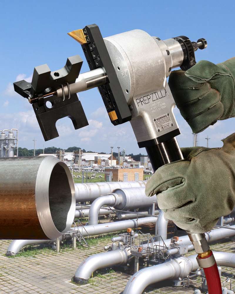 Esco Pipe Beveling Tools Create Precision Welding End Preps