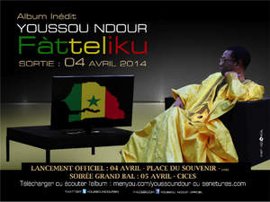 Youssou N'Dour sings songs