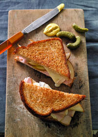 Turkey & Brie Grilled Cheese