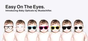 Easy on the eyes. Introducing Baby Opticals by Mustachifier.