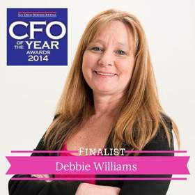 Debbie Williams, Anderson Plumbing, Heating & Air, named Finalist for CFO of the Year by the San Diego Business Journal 