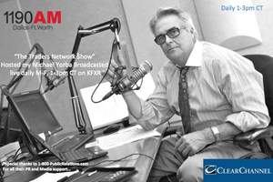 Host Michael Yorba of "The Traders Network Show" broadcasts daily M-F, 1-3pm CT on Clear Channel DFW1190AM KFXR