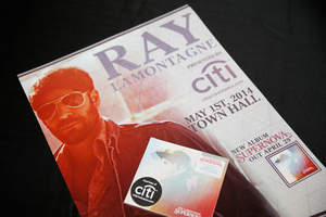 Ray LaMontagne Performs Intimate Concert Exclusively For Citi Cardmembers At Town Hall in New York City
