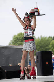 The 2013 winner of the Duck Tape Festival Fashion Show. This year, create your own Duck Tape outfit and participate in the Guinness World Record attempt for "The Most People Modeling in a Duck Tape Fashion Show."