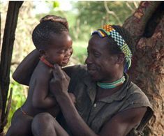 Now endangered, The Hadza have lived sustainably in Rift Valley for over 50,000 years. Photo Credit: Benenson Productions