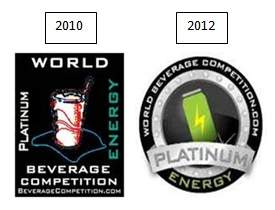 Awarded the World's Best Tasting Energy Drink 2010 & 2012 respectively at the World Beverage Competition