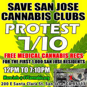 San Jose cannabis collective shutdown July 18th