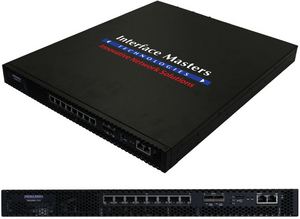 Interface Masters networking appliance multiple 1G and 10G network interfacese and encryption