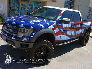 "The Patriot," a one-of-a-kind, customized 2014 Ford F-150 Raptor, will be auctioned at Mecum Auto Auction in Dallas, TX, September 6. All proceeds from the sale benefit The MobilityWorks Foundation Cars for Troops program, helping make the world accessible for veterans with disabilities.