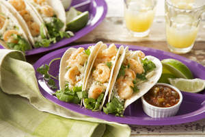 Shrimp Scampi Tacos