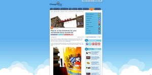 Cheapflights.com Top 11 breweries for your worldwide boozy buckt list! In honor of Oktoberfest.