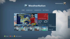 WeatherNation TV and Xbox 360