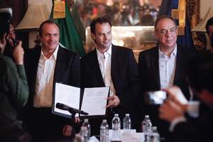 Jordi Botifoll, Mauricio Navarro and Rogelio Velasco, Vicepresidente Cisco Mexico
